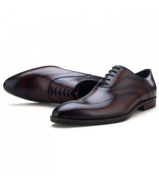 Hot sale new model design handmade dress shoe formal leather business shoes men