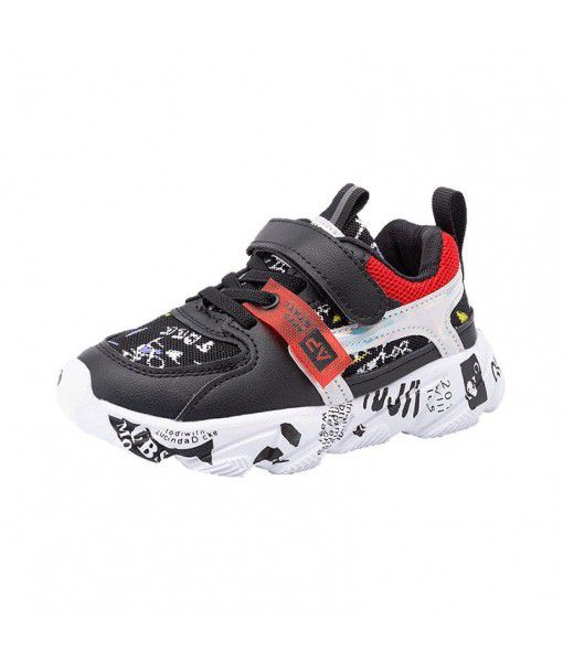 Children's sports shoes boys' shoes 2020 new autumn style mesh breathable girls' primary school casual shoes fashion trend