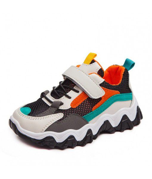 Children's shoes 2020 summer new boys' casual running soft soled daddy's shoes girls' wave soled children's shoes