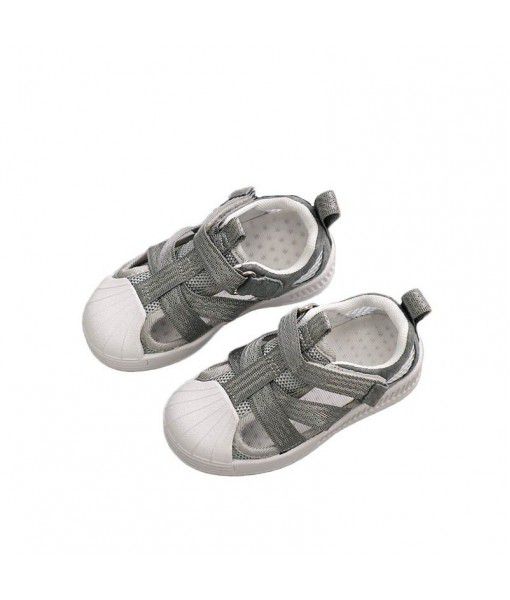 New children's hollow out shoes in summer 2020 shell head sandals for boys and girls