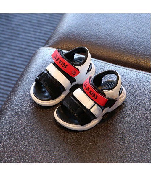 2020 summer new children's sandals boys' and girls' beach shoes small and medium-sized children's walking shoes soft bottom non slip baby shoes
