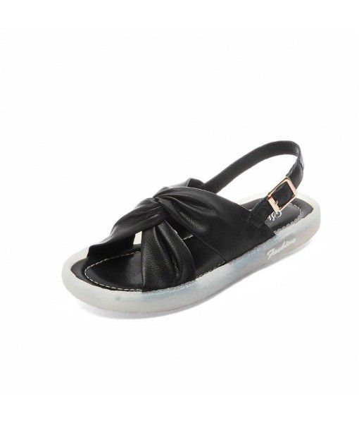 Casual flat bottomed women's Sandals: a new generation of girl's shoes in 2020 summer
