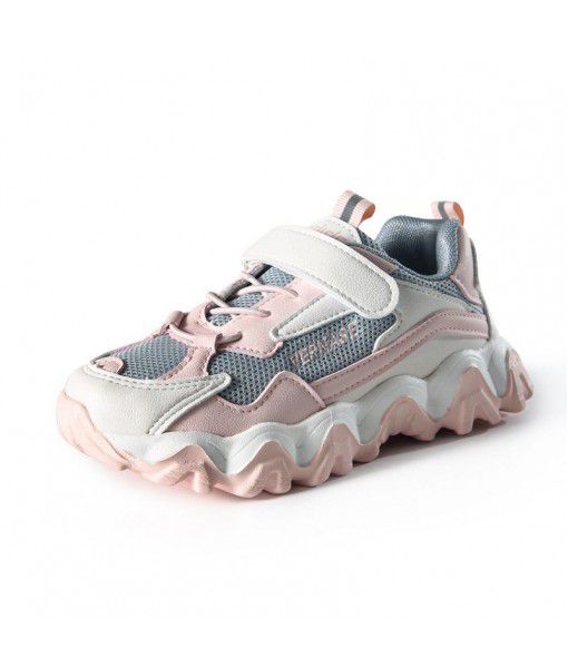 Girls' sports shoes 2020 new children's shoes spring and autumn fashion children's shoes dad Shoes Boys' leisure running shoes