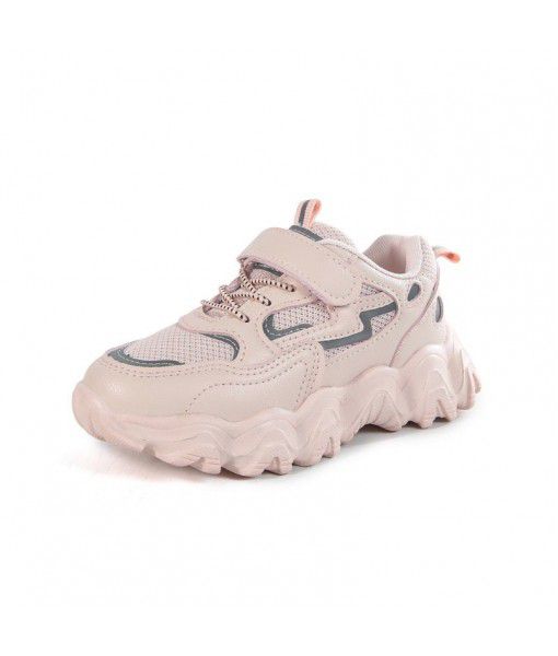 Girls' shoes spring 2020 new shoes fashion dad Shoes Boys' shoes children's mesh sports shoes big kids