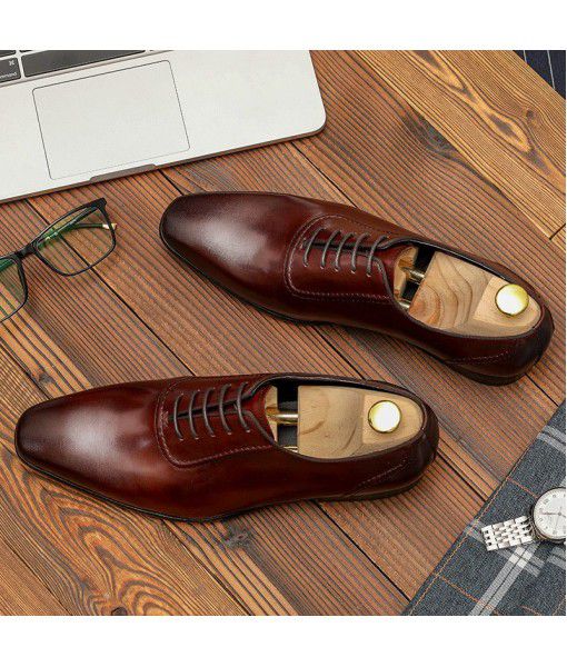 Wholesale of 2019 new men's leather shoes for formal wear