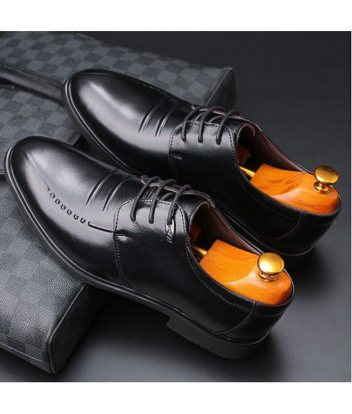 Spring and autumn new men's gentleman shoes leather shoes men's Wenzhou shoes wholesale Z