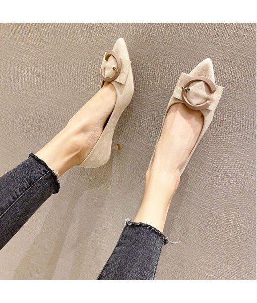 A45-8 black high-heeled shoes women's new all-in-one platform platform shoes in spring 2020