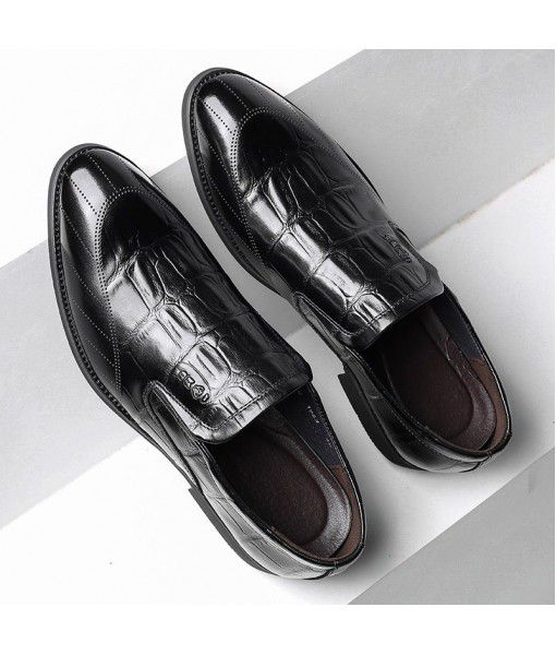 New top leather business casual leather shoes for men business formal dress wedding shoes for men