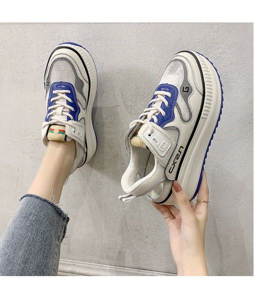 Summer casual rocking shoes for women 2020 new mesh breathable lightweight student's casual shoes