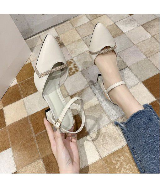 Fairyland Baotou sandals women's new sexy fashion in the summer of 2020