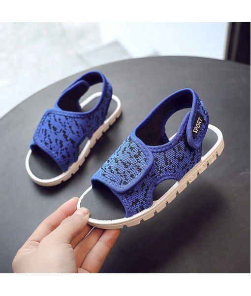 2019 summer new children's sandals for boys and girls Korean version small and medium-sized children's casual breathable mesh sandals