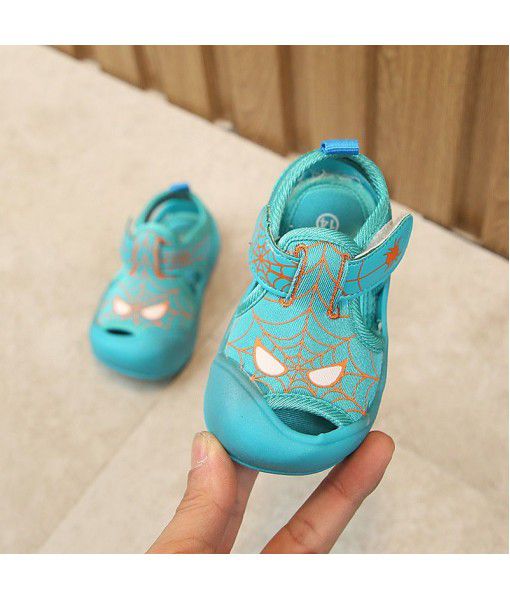New style children's functional sandals in summer 2019 prevent children's shoes from kicking children's shoes, boys' and girls' beach shoes