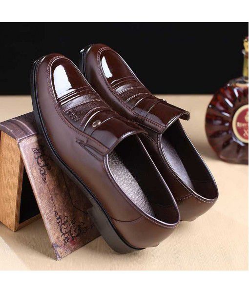 New spring and autumn men's shoes men's leather shoes men's British Korean men's casual shoes cross border single shoes