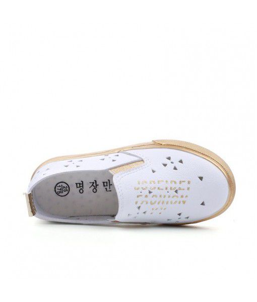Beibei breathable new children's shoes lazy set foot anti-skid shoes simple atmosphere set foot Unisex shoes for men and women