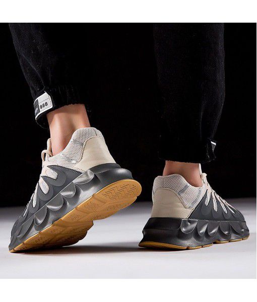 Spring 2019 new men's volcano same coconut shoes Korean Trend breathable shoes personality sports men's shoes