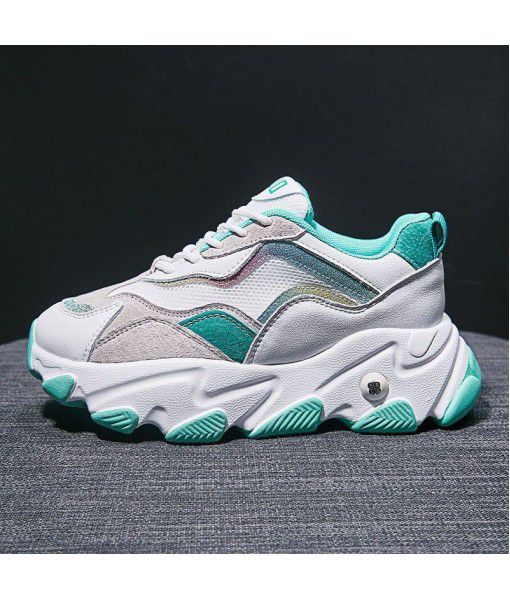 Spring 2020 new daddy shoes, women's shoes more than ins shoes, all kinds of thick soled sports shoes, women's running casual shoes