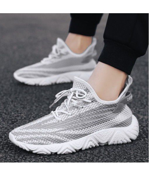 [new fashion flying coconut shoes series] men's shoes summer 2020 light and breathable running shoes men's trend
