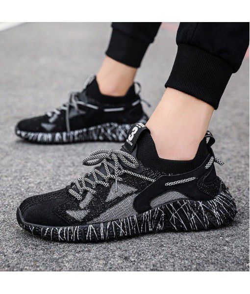 Netred live fly weaving fashion shoes men's 2020 summer new leisure sports shoes breathable tourism Sneakers Men