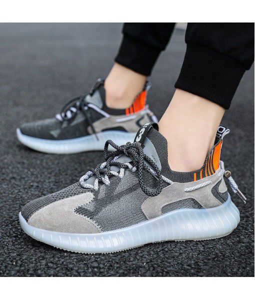 Men's Coconut shoes, breathable mesh leisure trend, new sports in 2020 summer, all-around men's shoes