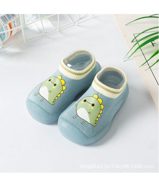Baby walking shoes baby soft soled spring and summer children's indoor 0-1 years old 2 breathable autumn floor socks sandals