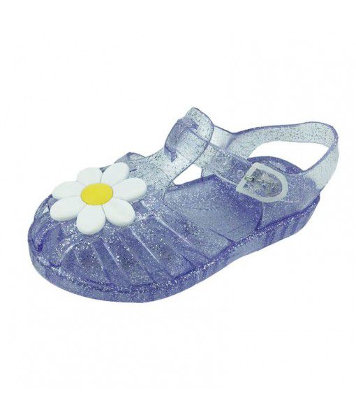 Cross border special for new men's and women's children's cave shoes Baotou jelly fisherman's baby Roman chrysanthemum sandals