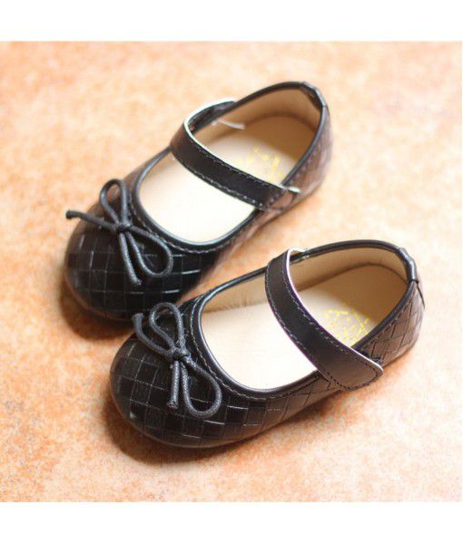 Spot processing bow baby shoes toddler shoes for children aged 1-4