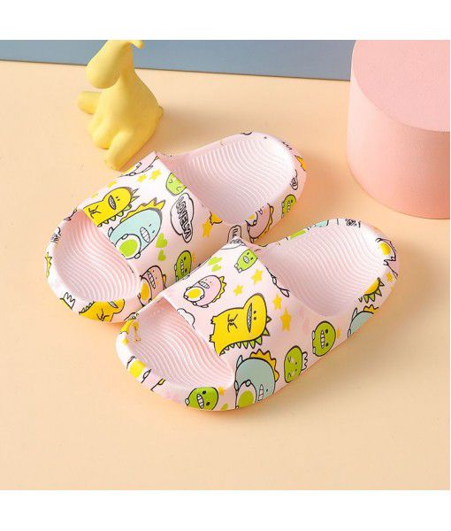 New children's slippers summer creative cartoon men's and women's baby home outdoor soft bottom anti sliding cool slippers wholesale