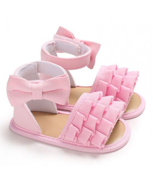 Foreign trade 0-1-year-old toddler shoes high top sandals summer soft sole baby shoes baby shoes